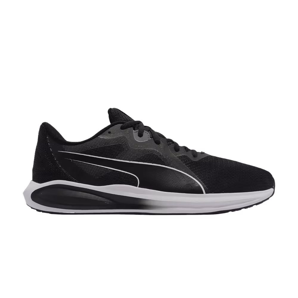 Puma Twitch Runner Black White