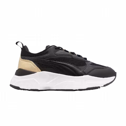 Puma Wmns Cassia 'Distressed - Black Team Gold'