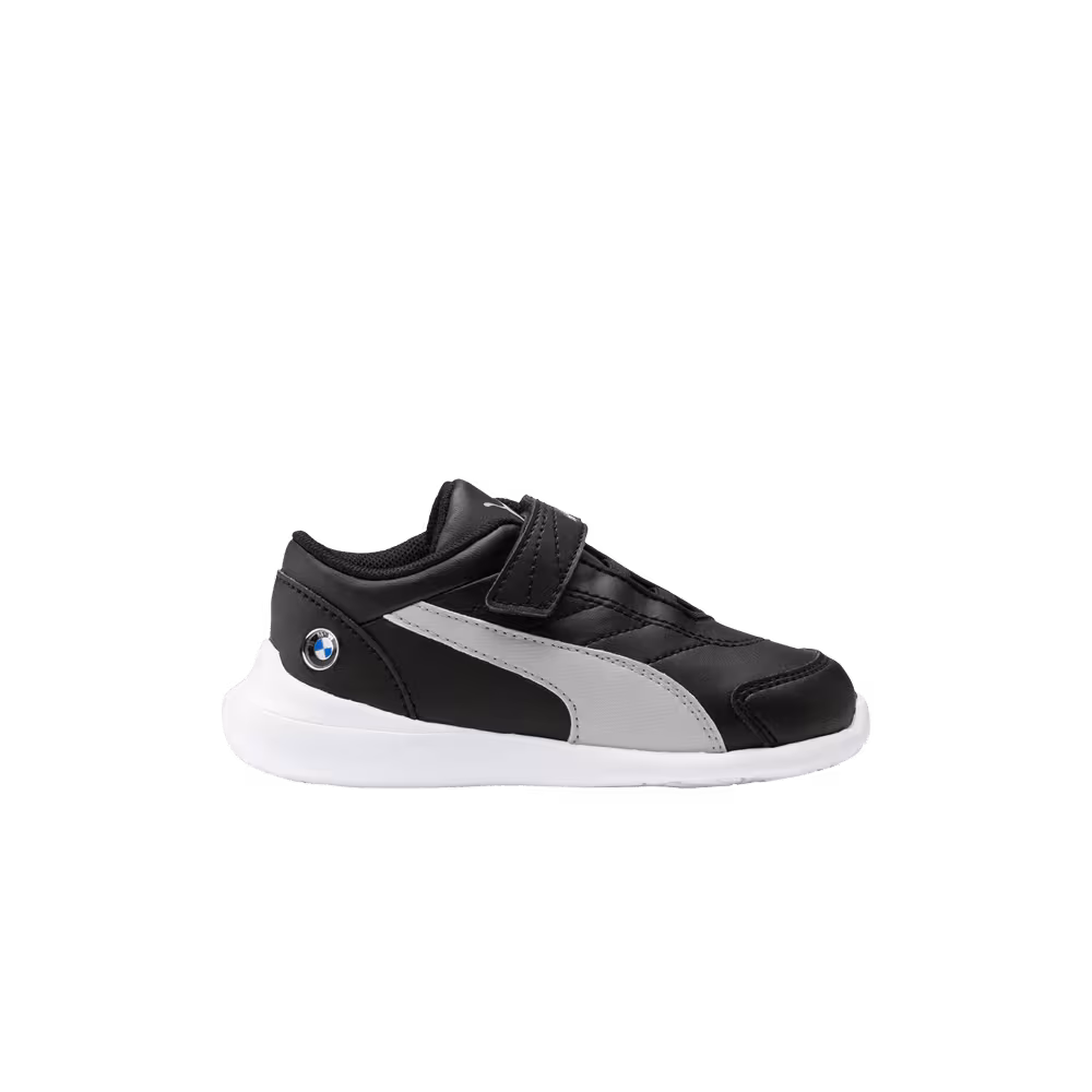 BMW M Motorsport x Puma Kart Cat 3 V Toddler Black White