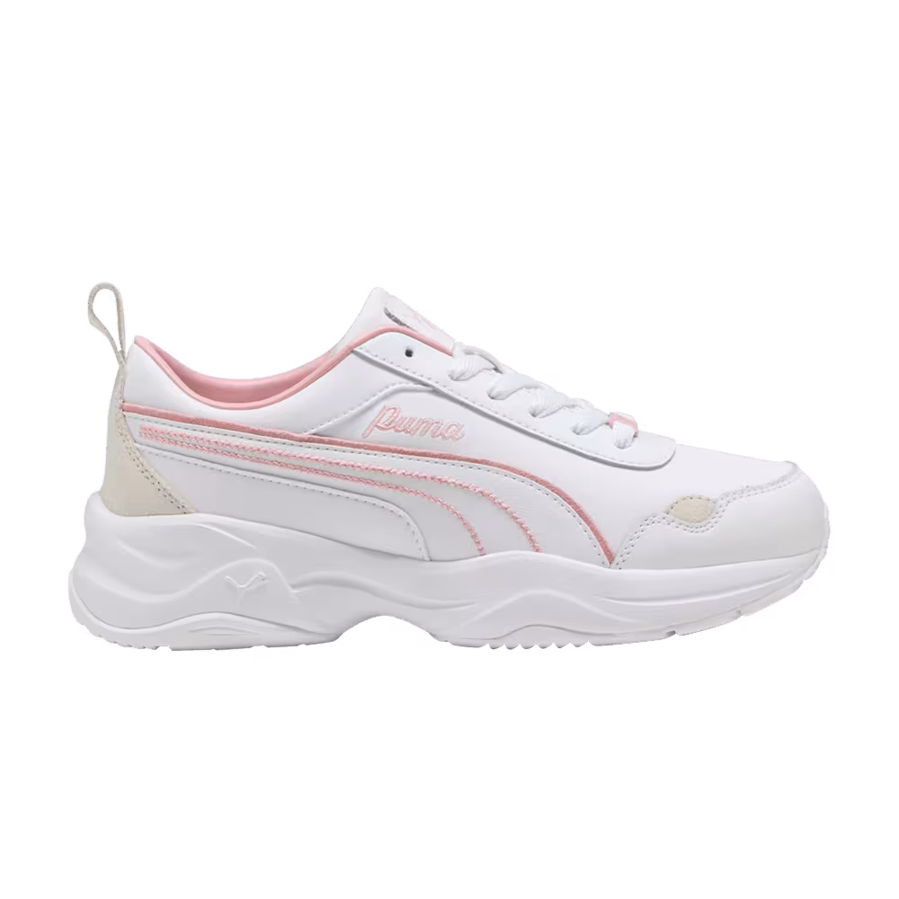 Puma Women's Cilia Mode Lux' White Pink' White Pink