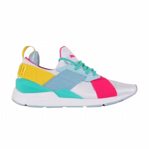 Puma Muse J 'White Teal Pink'