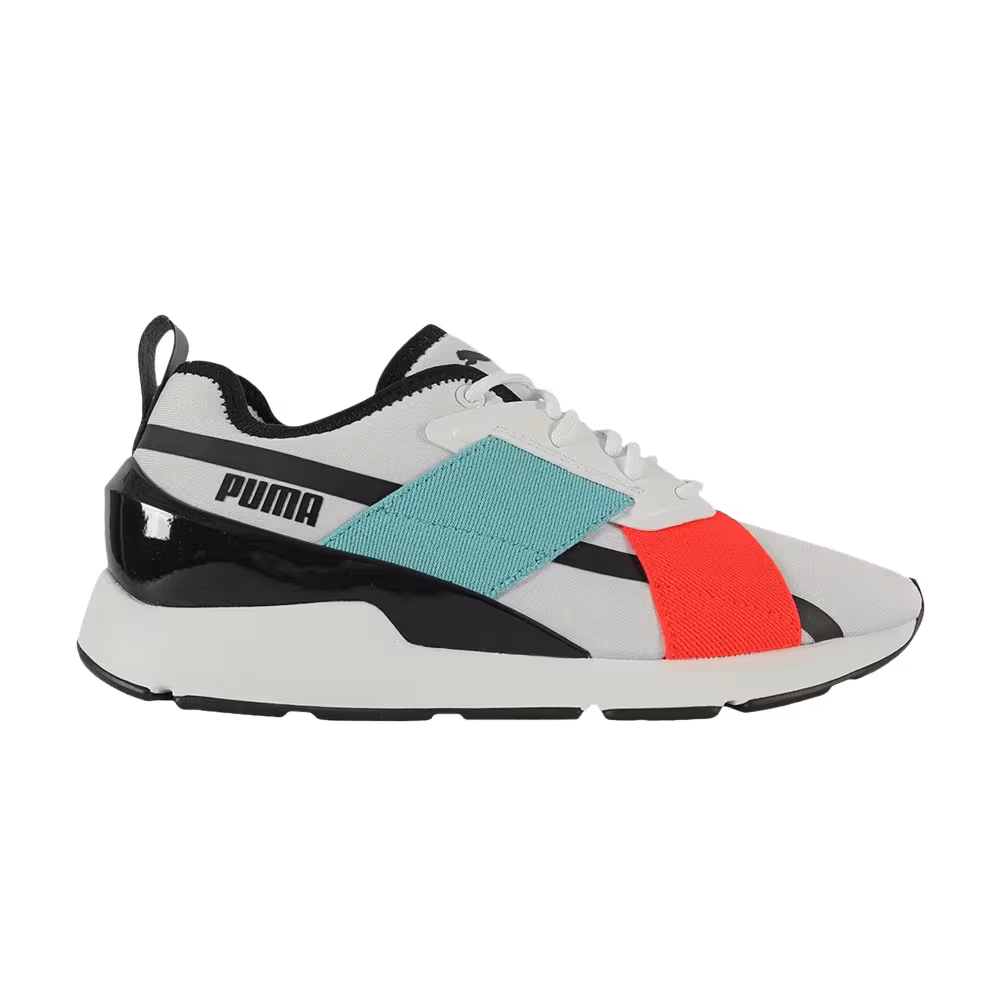 Puma Women's Muse X-2 White Milky Blue