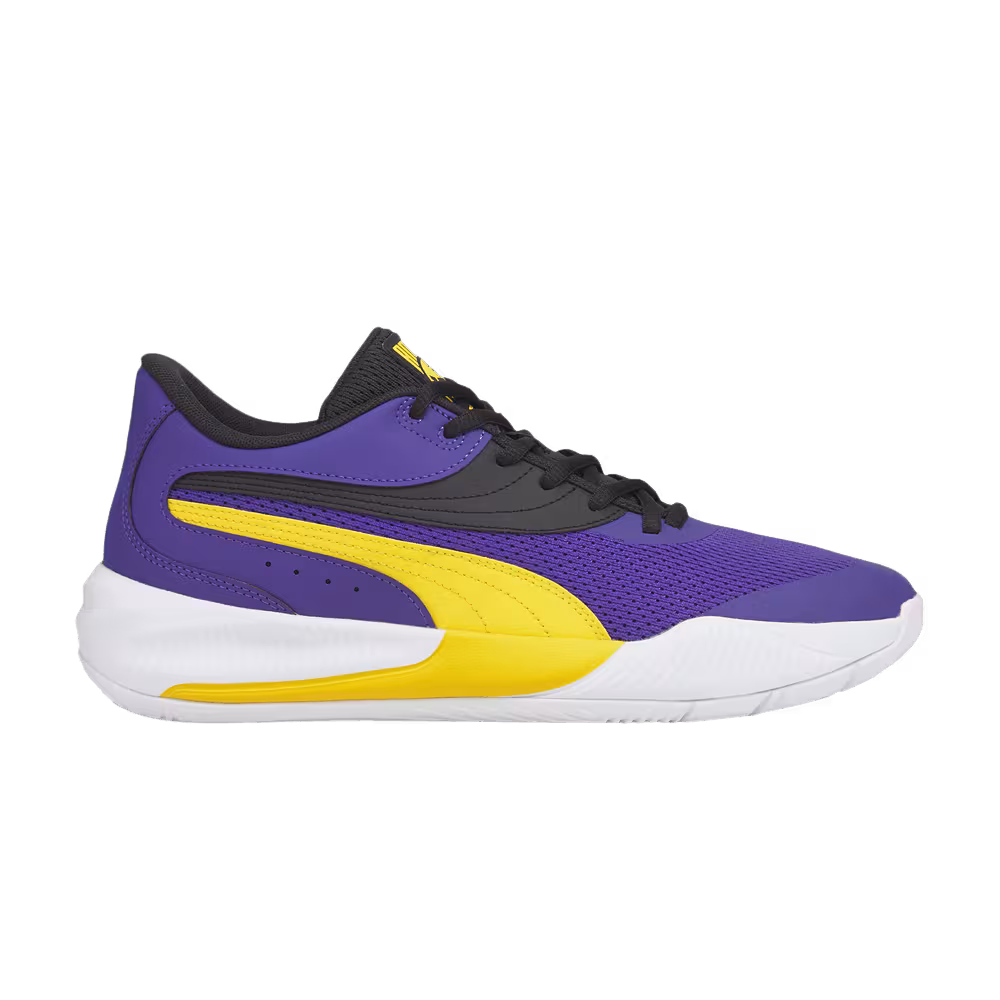 Puma Triple Basketball Prism Violet Spectra Yellow