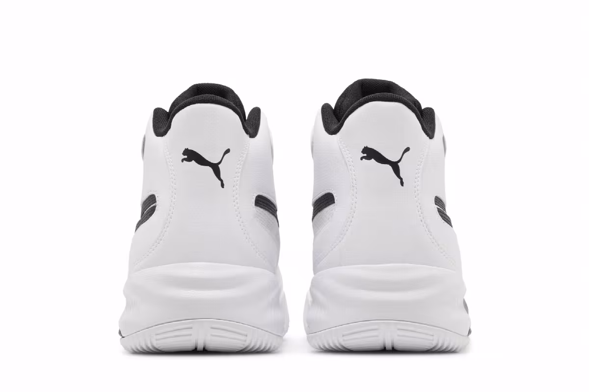 Puma Triple Mid White Black, view 7