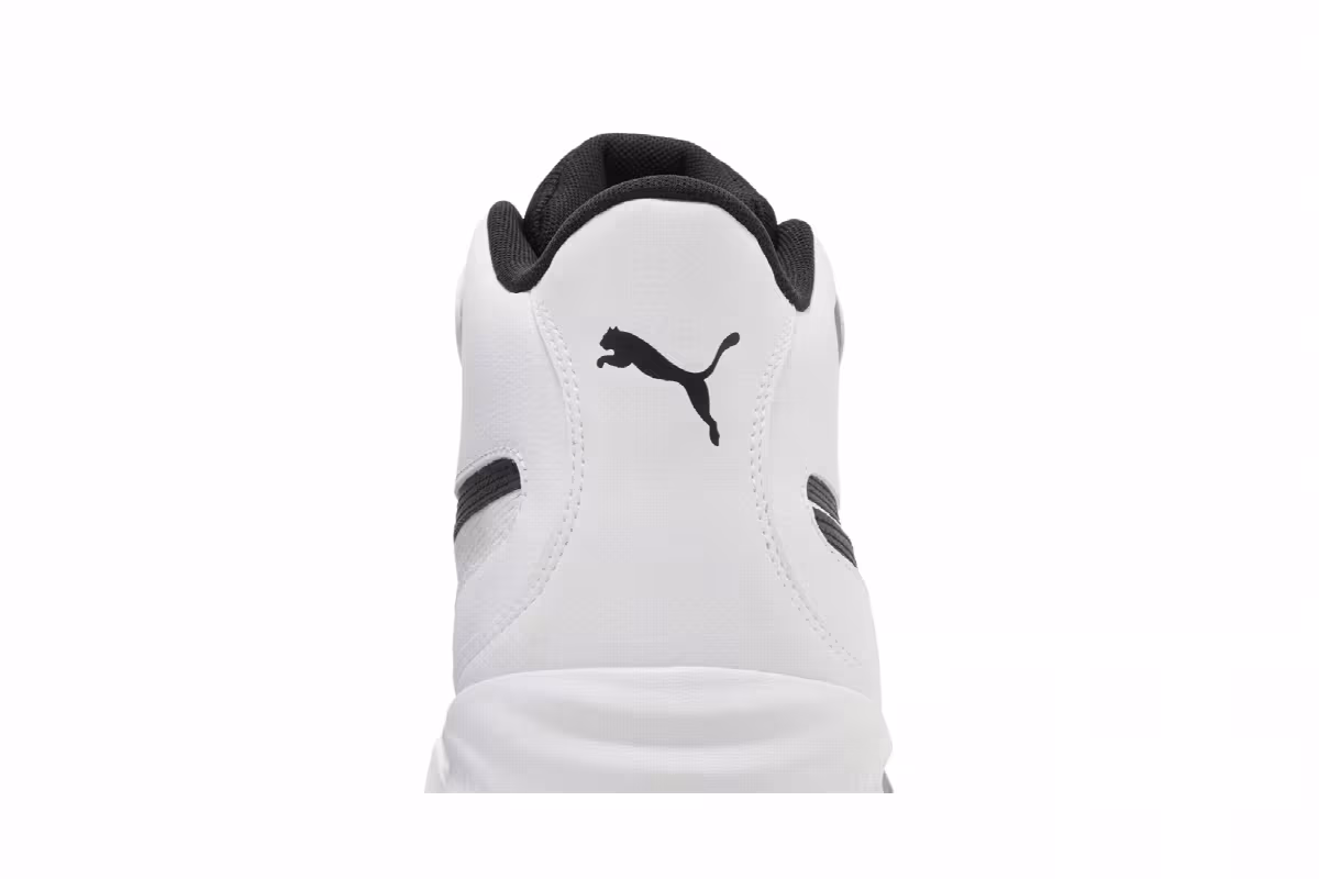 Puma Triple Mid White Black, view 8