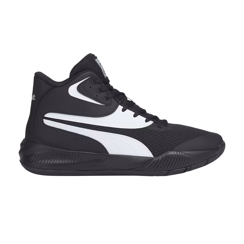 Puma Triple Mid Black White