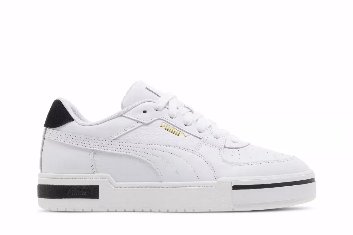 Puma California Pro Heritage White Black, view 2