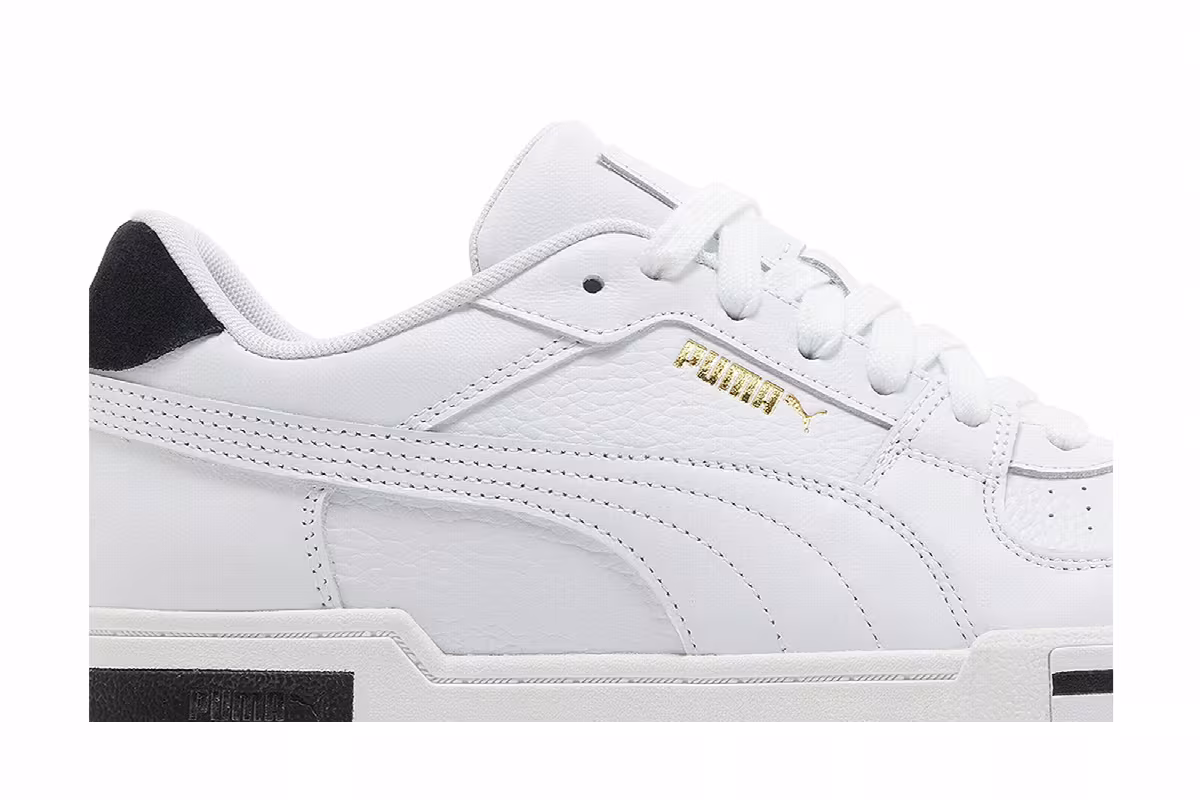 Puma California Pro Heritage White Black, view 3