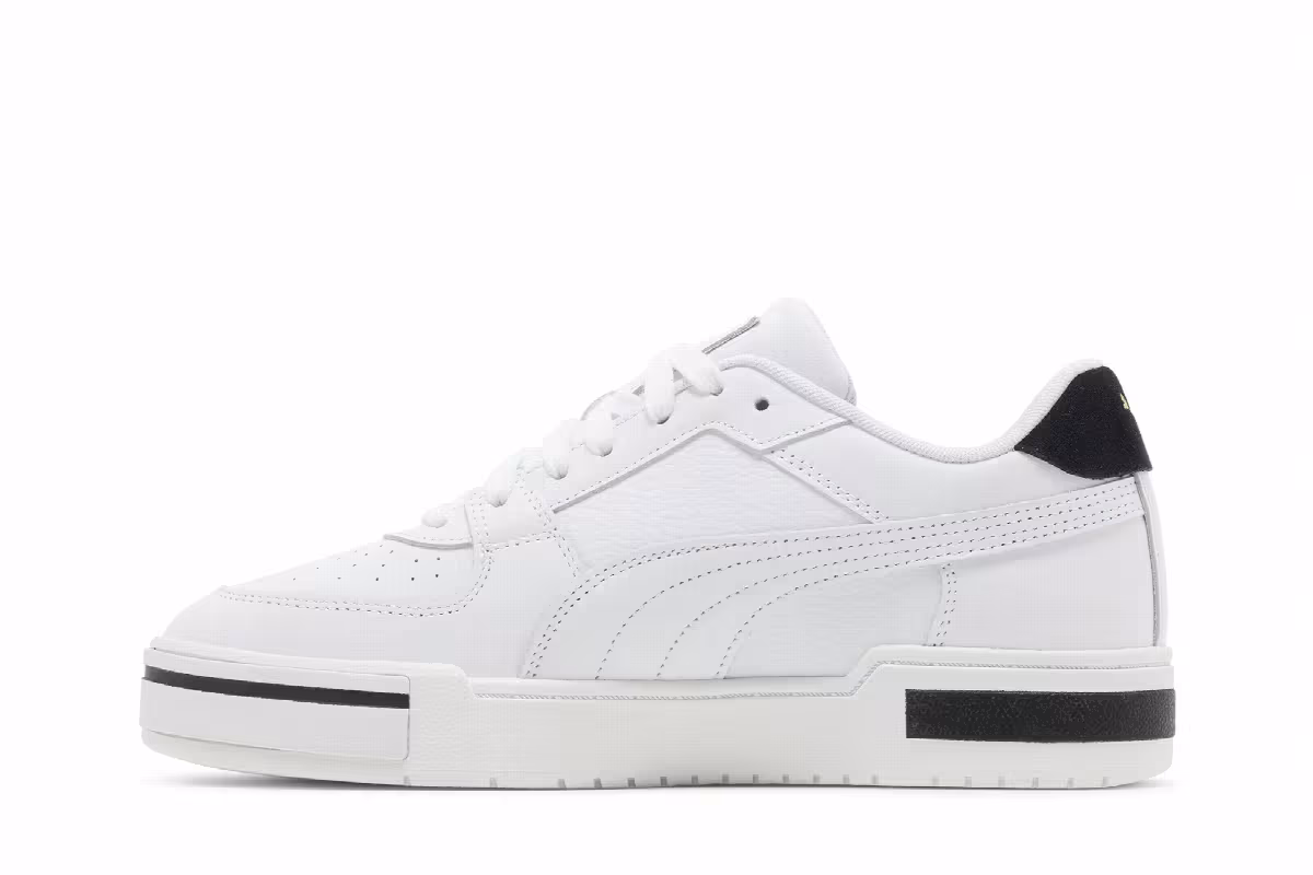 Puma California Pro Heritage White Black, view 4