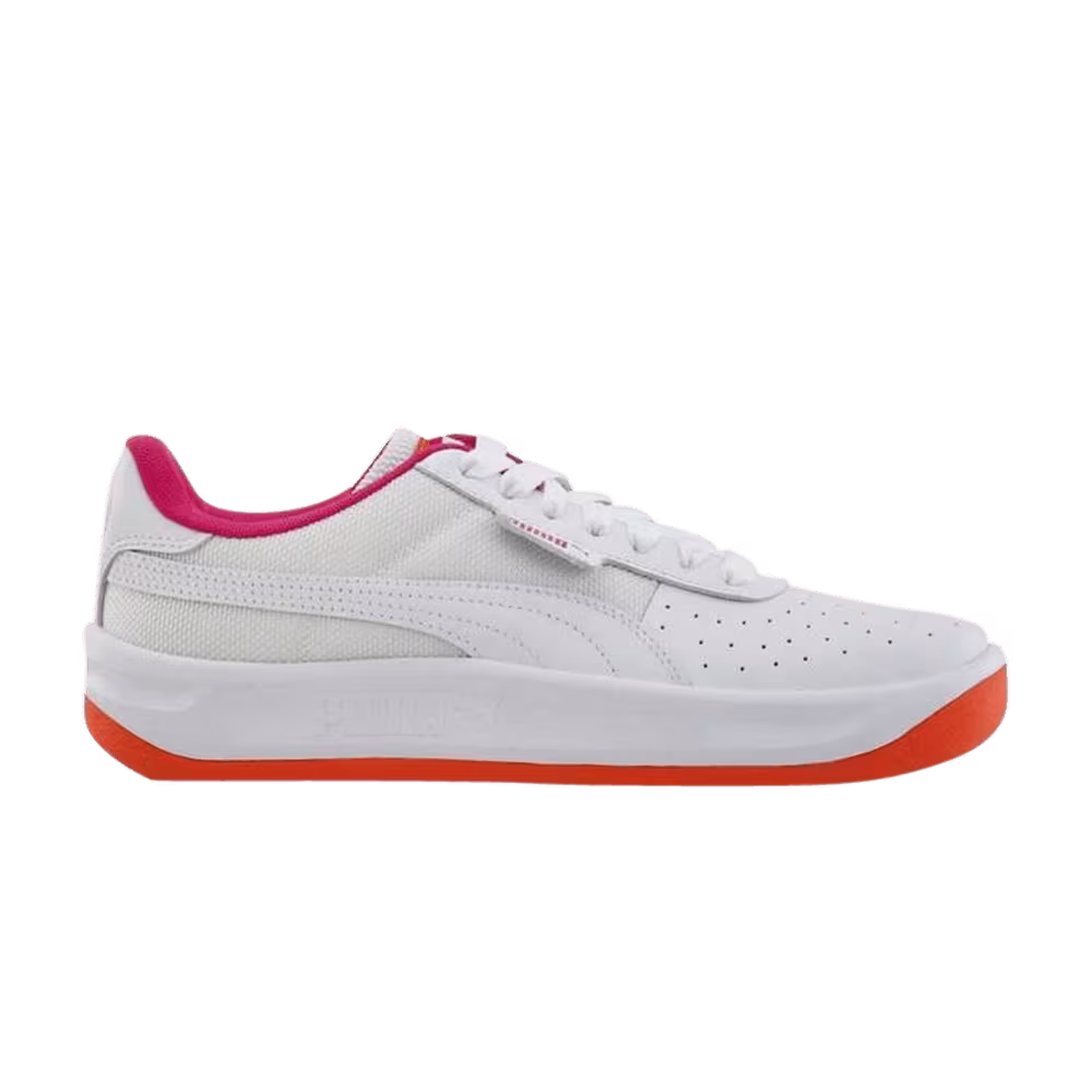 Puma Women's California White Orange