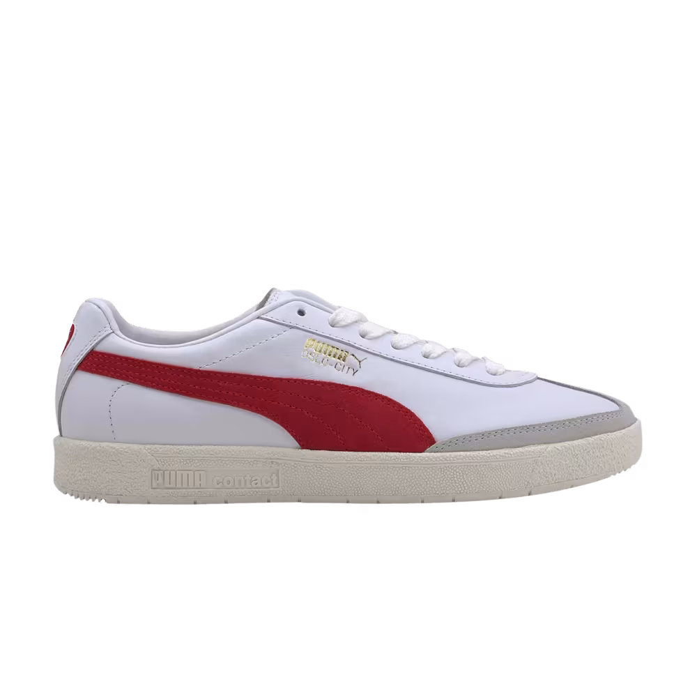 Puma Oslo-City Premium White High Risk Red