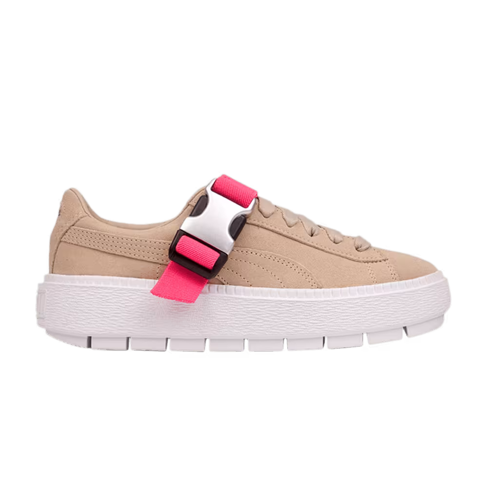 Fenty x Puma Women's Platform Trace Buckle Cement Pink