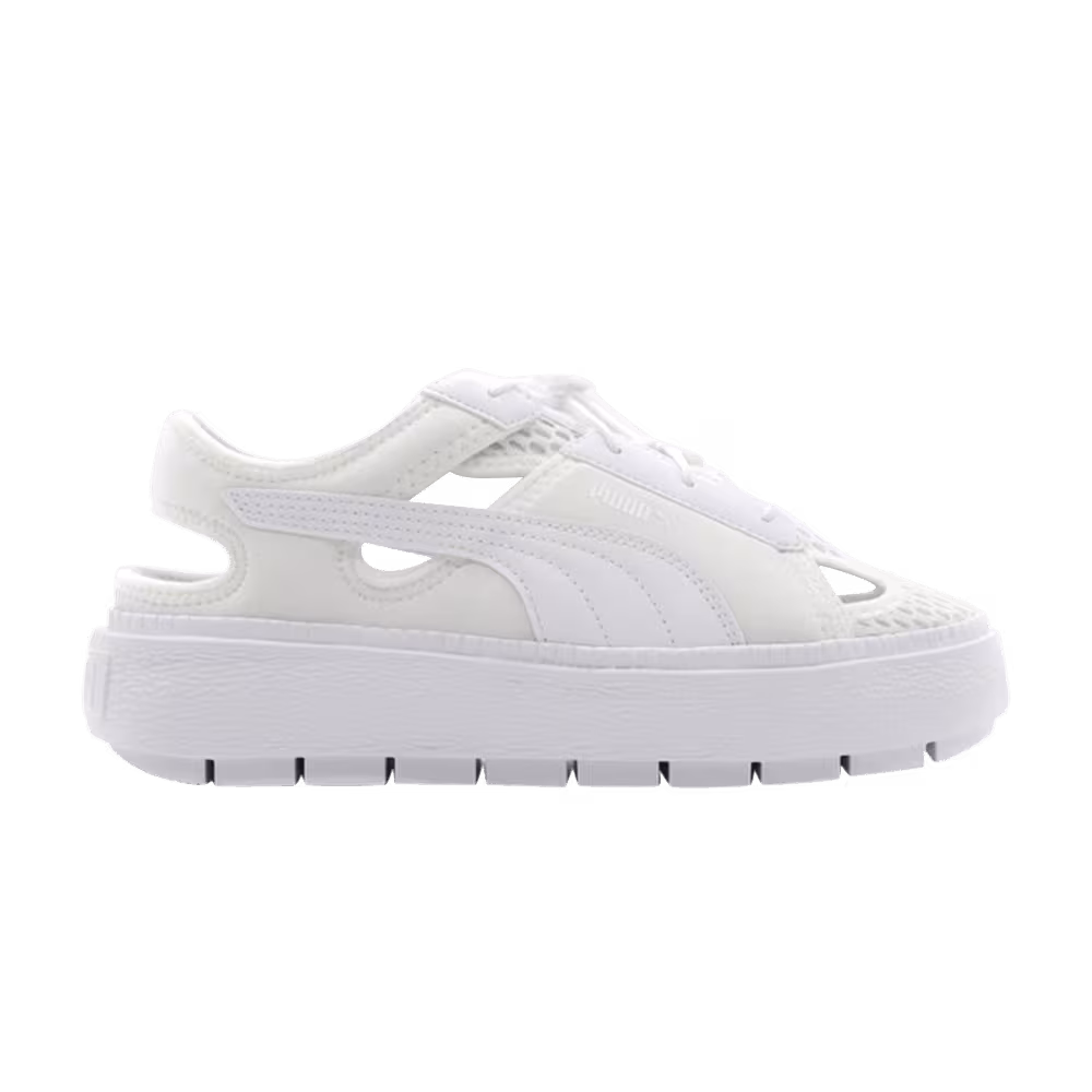 Puma Women's Platform Trace Lite Mule White