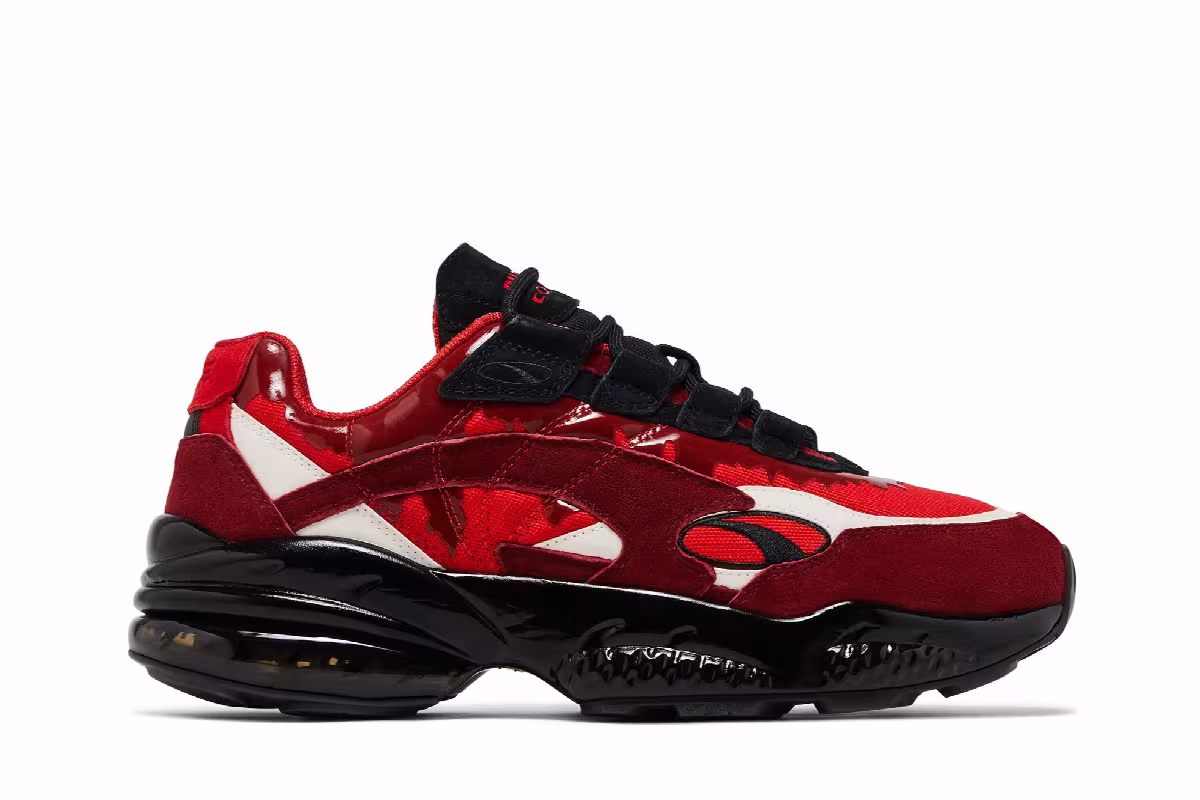 BAIT x Marvel x Puma Cell Carnage, view 2