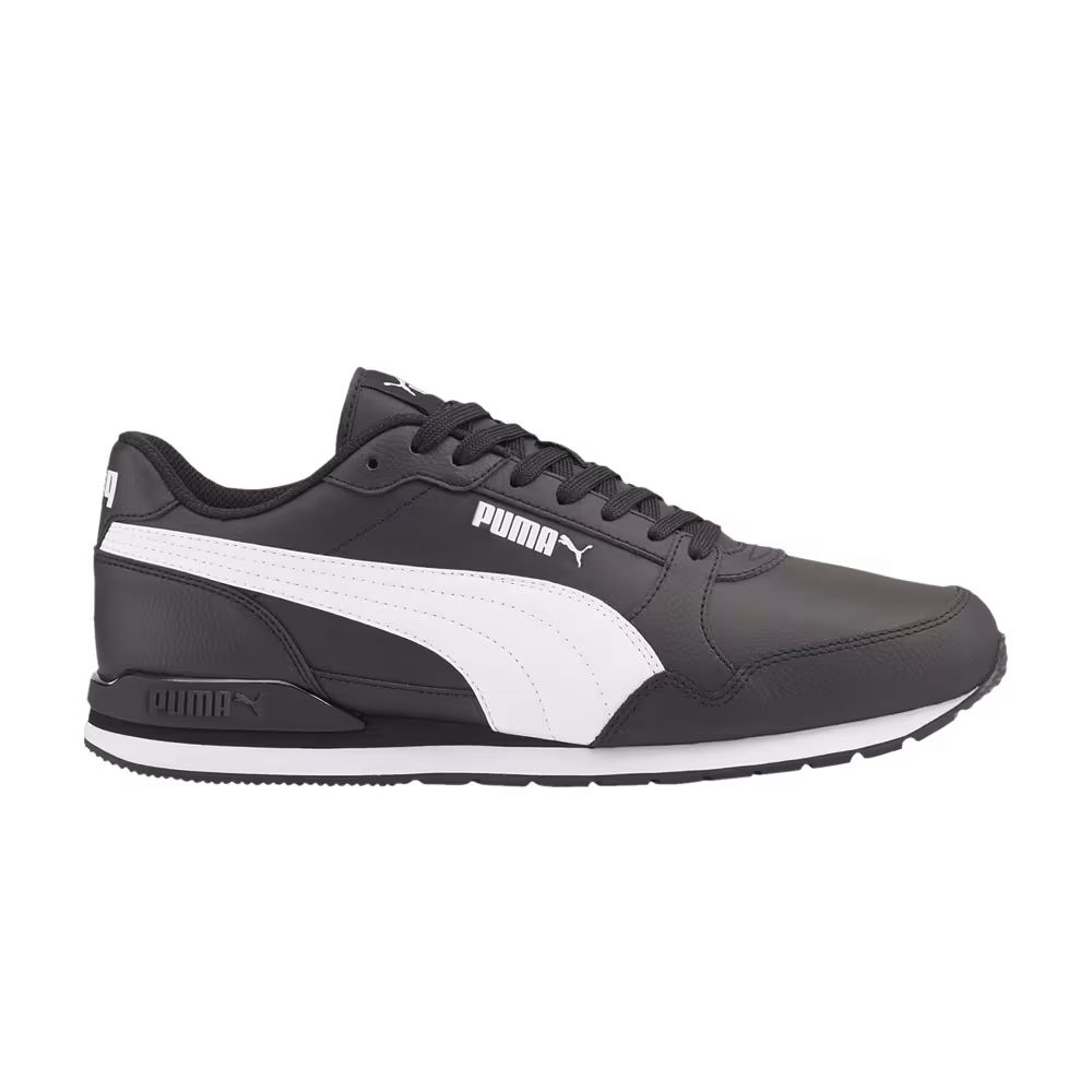 Puma ST Runner v3 Leather Black White