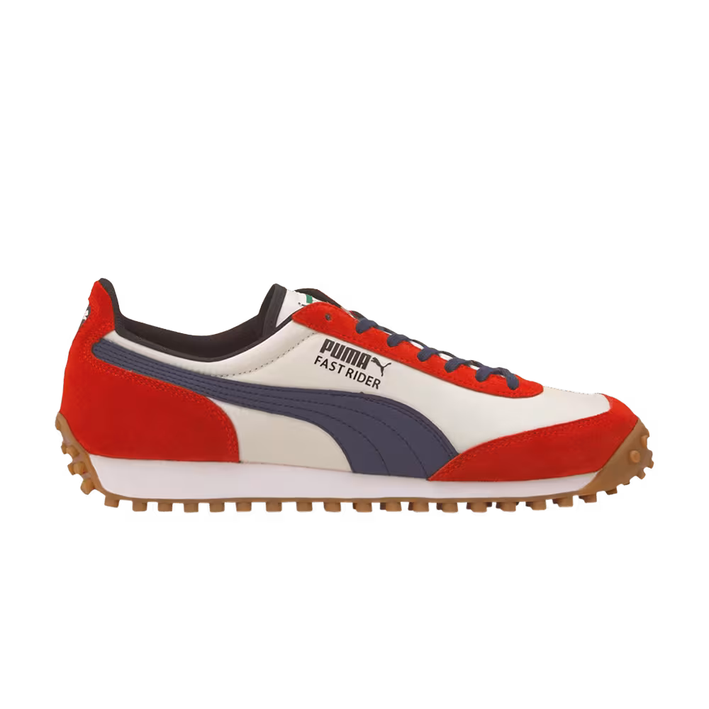 Puma Fast Rider Source White High Risk Red