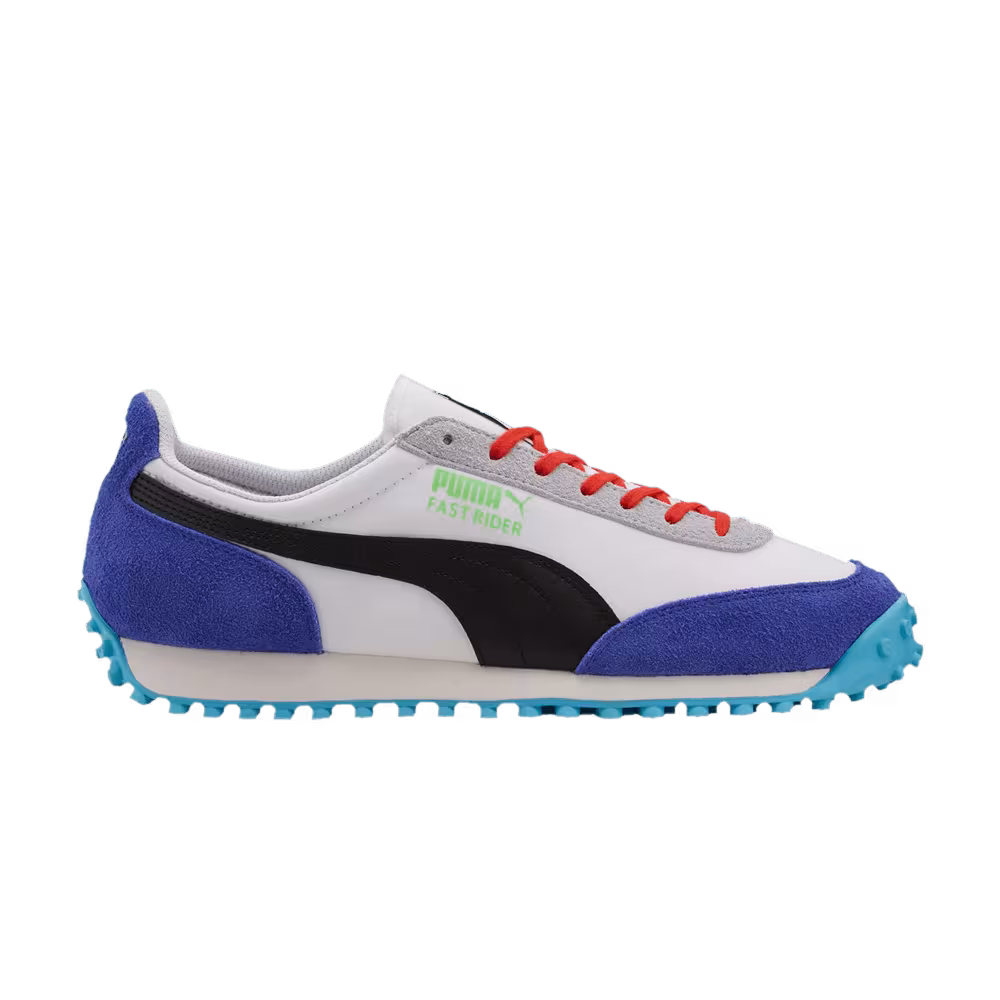 Puma Fast Rider Ride On - White Dazzling Blue