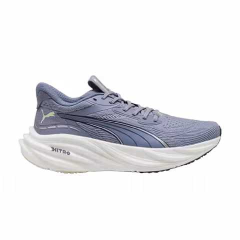 Puma Wmns Magnify Nitro 3 'Gray Sky Deep Plum Vibrant Silver'
