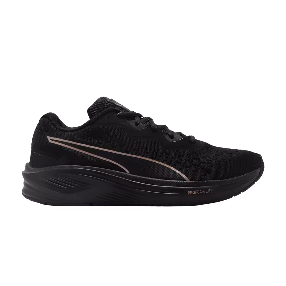 Puma Aviator Black Rose Gold