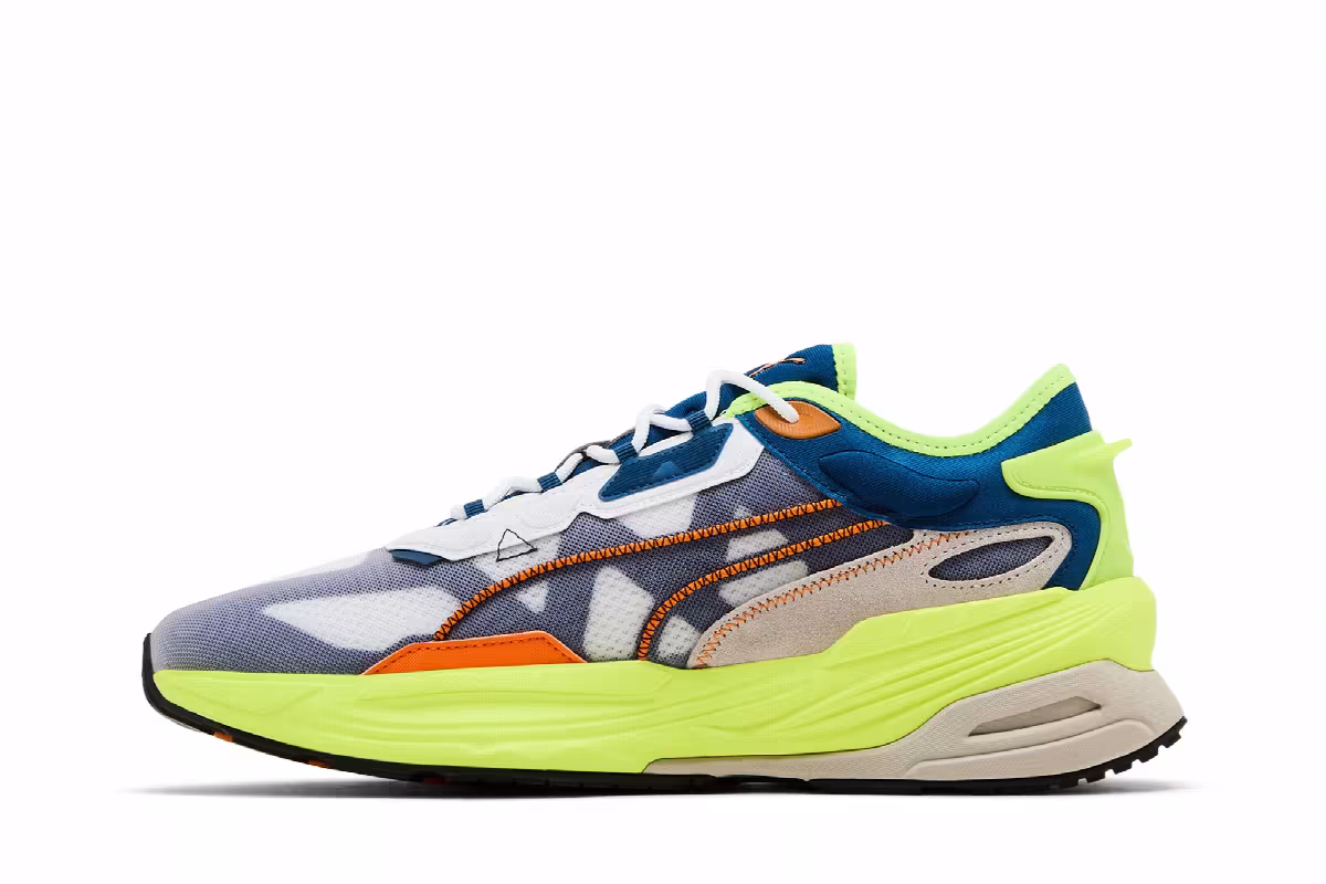 Puma Extent Nitro ADV White Sailing Blue, view 4