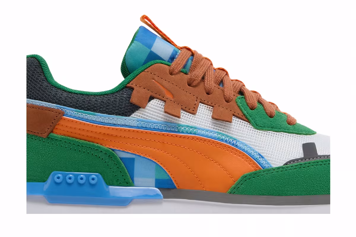 Puma Minecraft x City Rider Grass Block, view 3