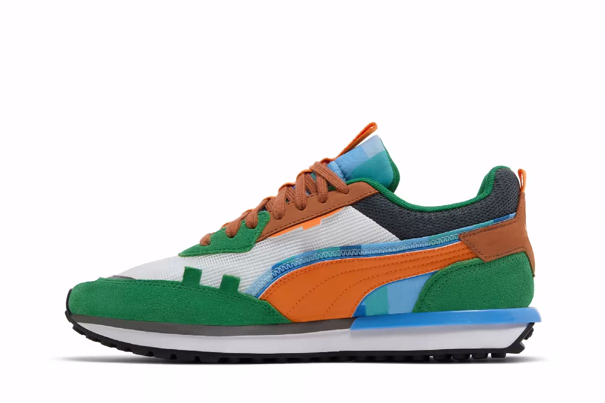 Puma Minecraft x City Rider Grass Block, view 4