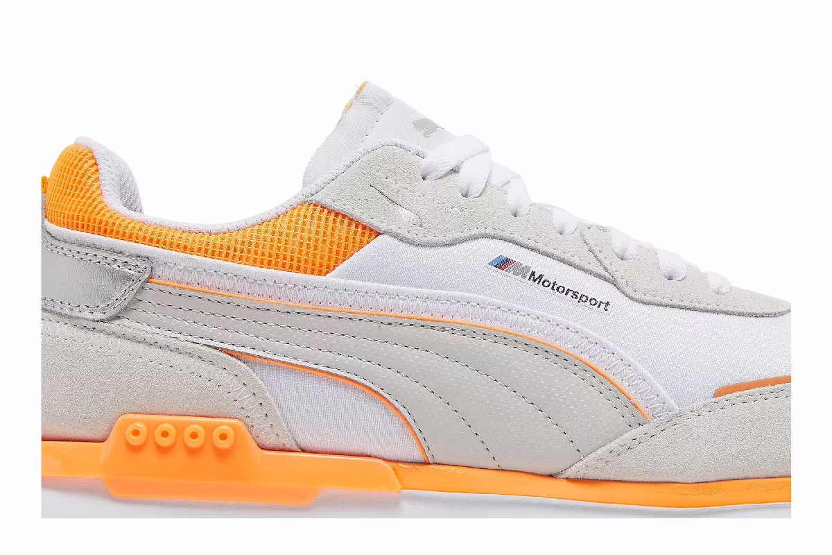 BMW Motorsport x Puma City Rider White Orange Glow, view 3