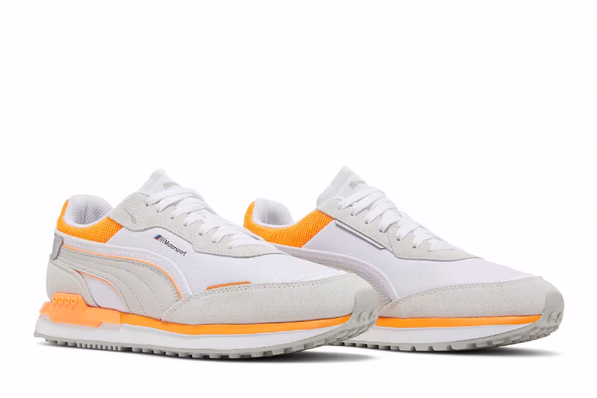 BMW Motorsport x Puma City Rider White Orange Glow, view 9