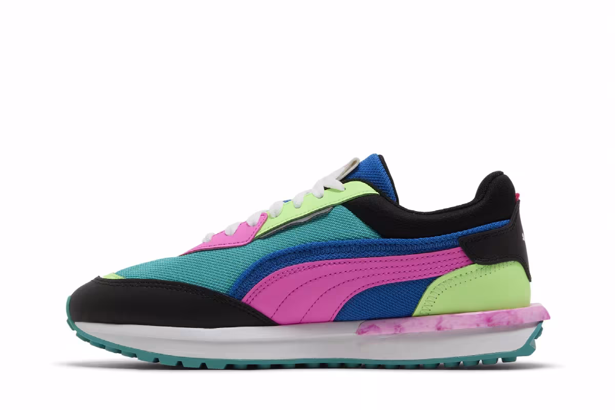 Puma Women's City Rider Marble, view 4