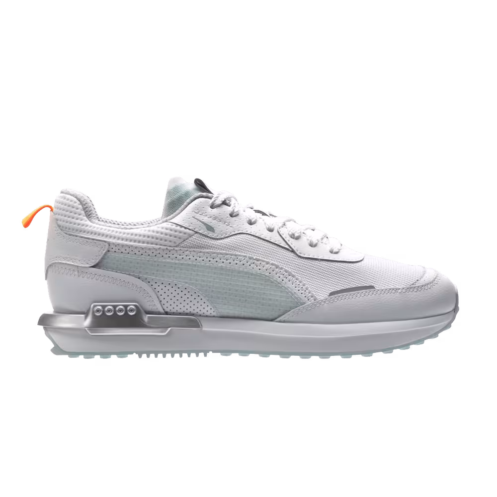 Puma City Rider PPE White Blue Glow