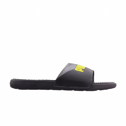 Puma Cool Cat Sport Slide 'Black Grey Yellow'