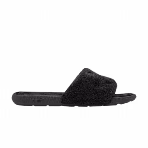 Puma Cool Cat Sport Slide Jr 'Fluffy - Black'