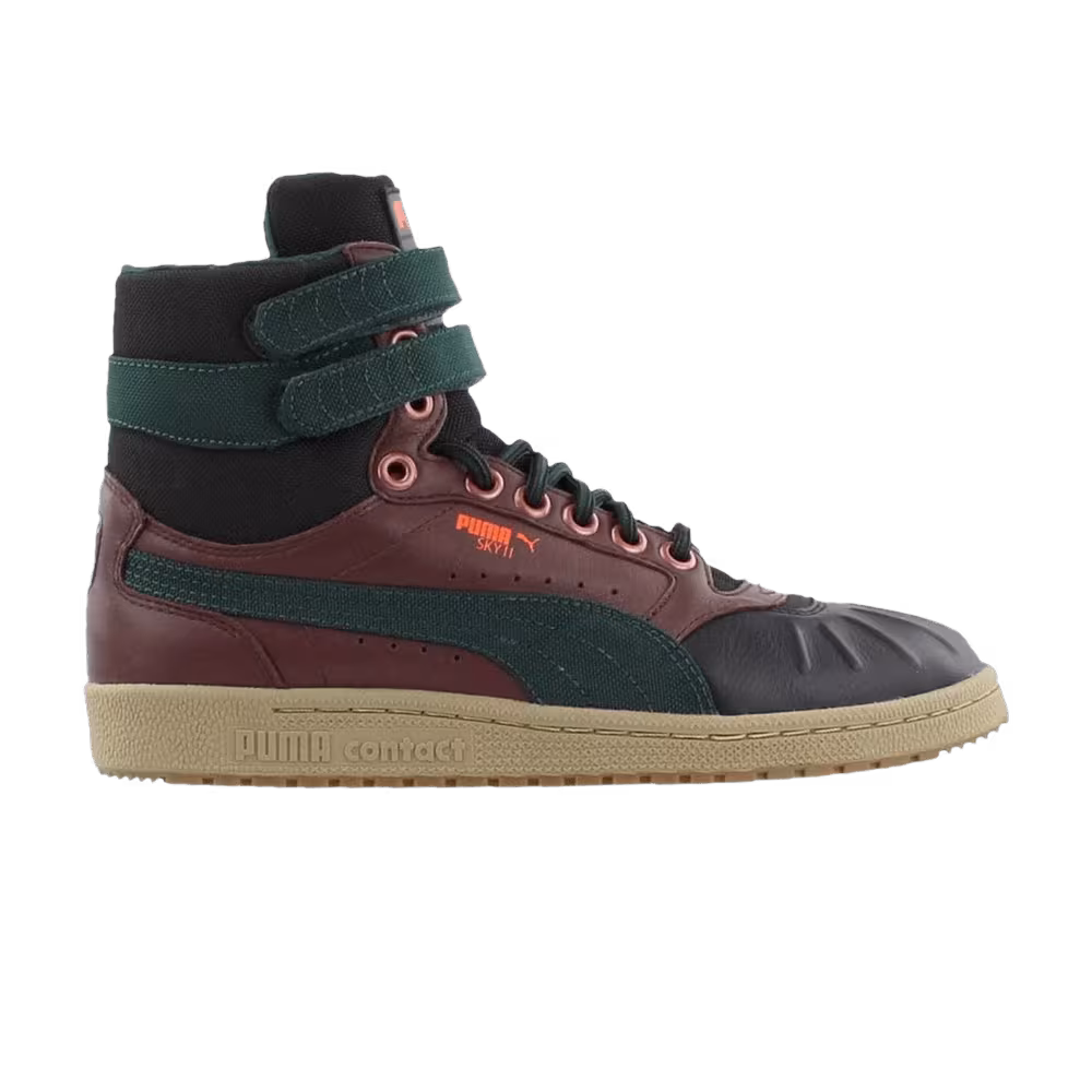 Puma Sky 2 High Duck Winter Brown Green