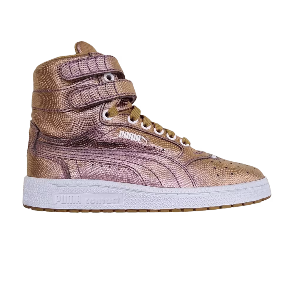 Puma Sky 2 High Big Kid Holo Gold
