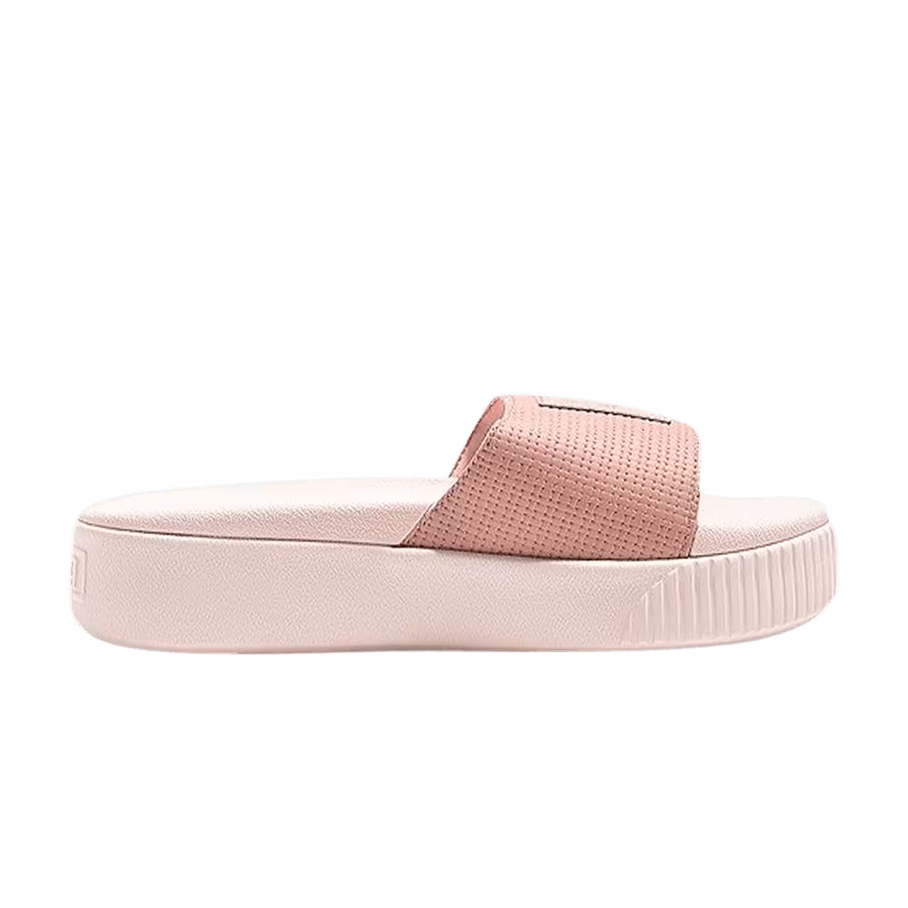 Puma Women's Platform Slide EP Peach Beige
