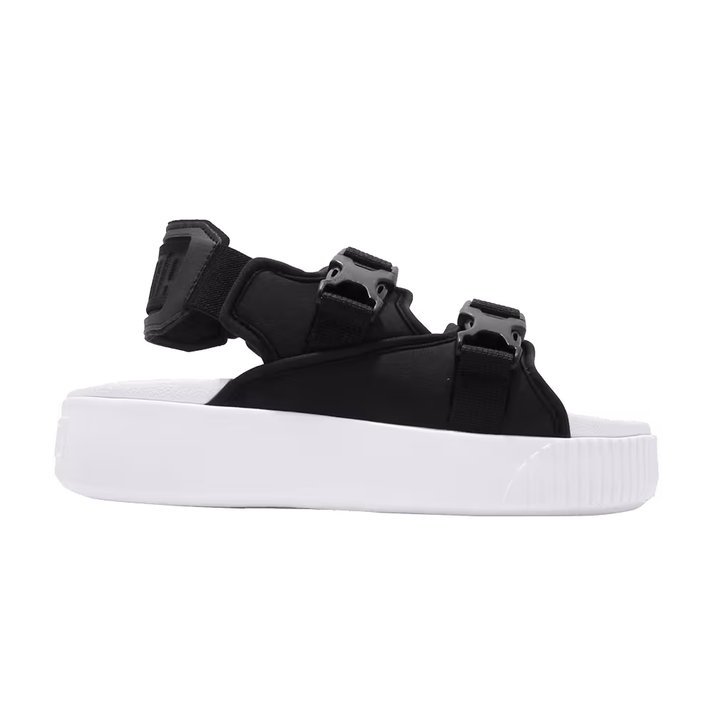 Puma Women's Platform Slide YLM 19 Black White