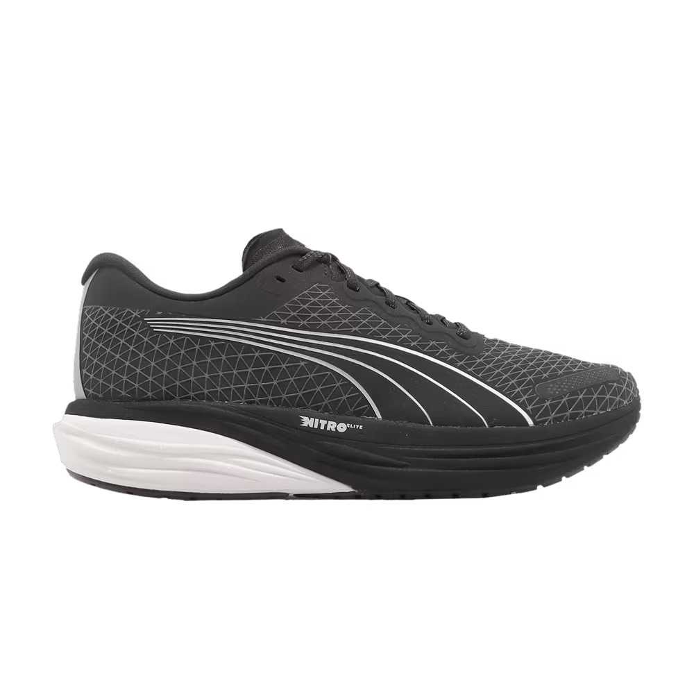 Puma Deviate Nitro 2 WTR Black Metallic Silver