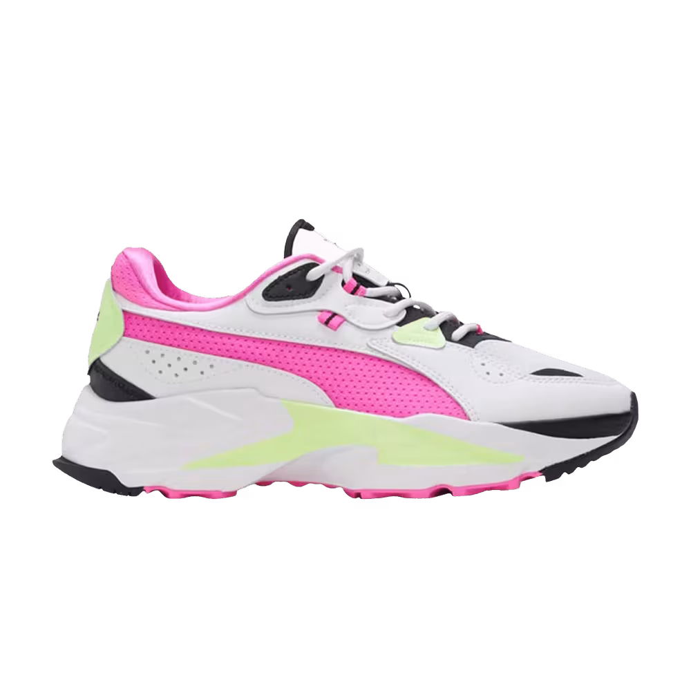 Puma Women's Orkid Neon White Luminous Pink