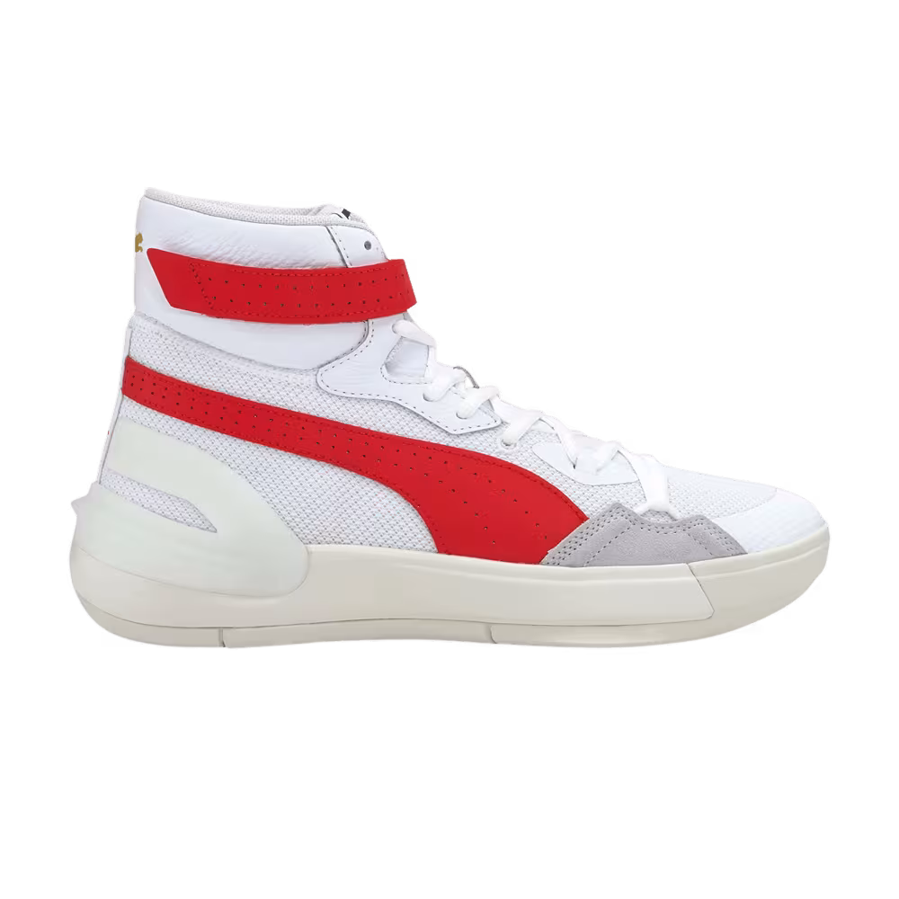 Puma Sky Modern White High Risk Red