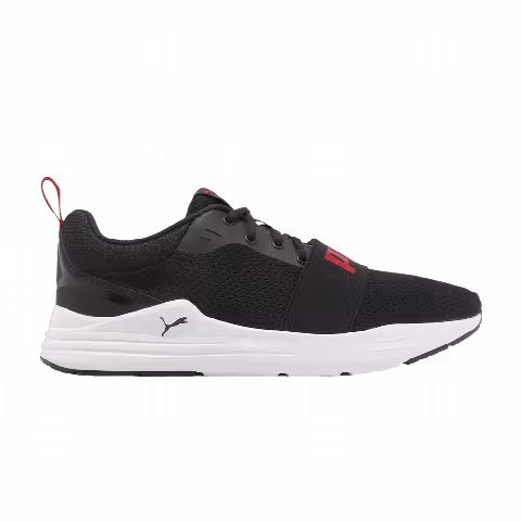 Puma Wired Run 'Black High Risk Red'