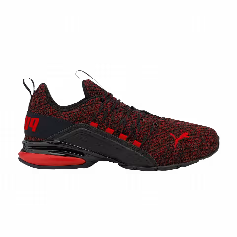 Puma Axelion Ultra 'Black High Risk Red'