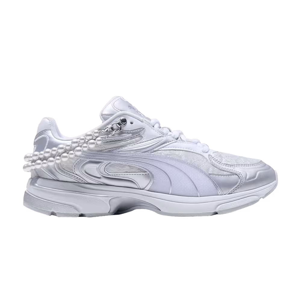 Puma Women's Extos Feminine Pack - Silver White