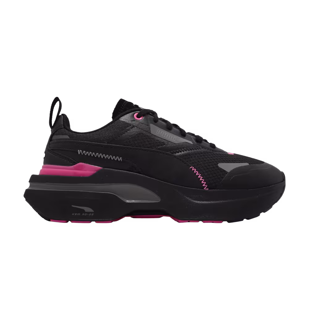 Puma Women's Kosmo Rider DC5 Black Luminous Pink