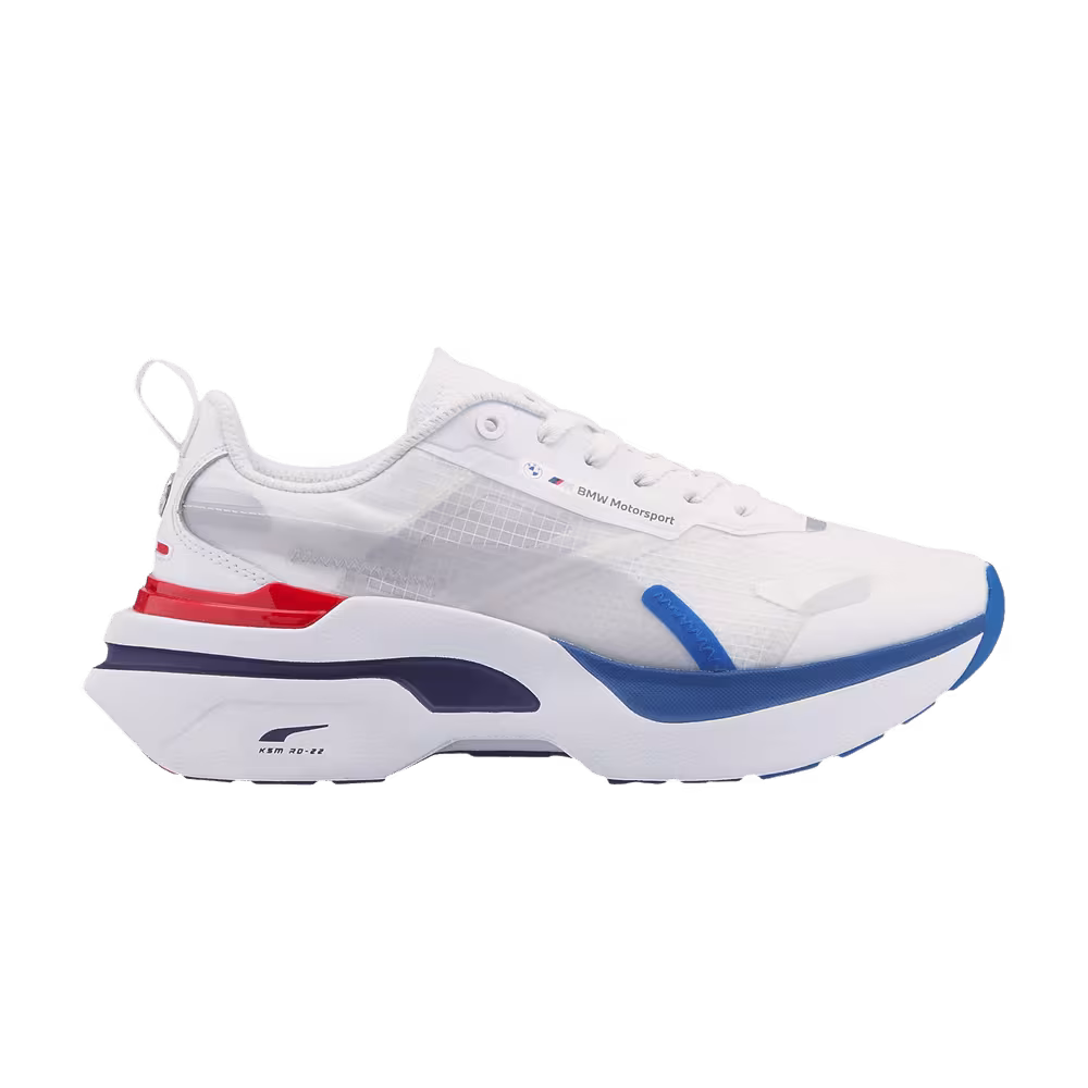 BMW Motorsport x Puma Women's Kosmo Rider White Strong Blue