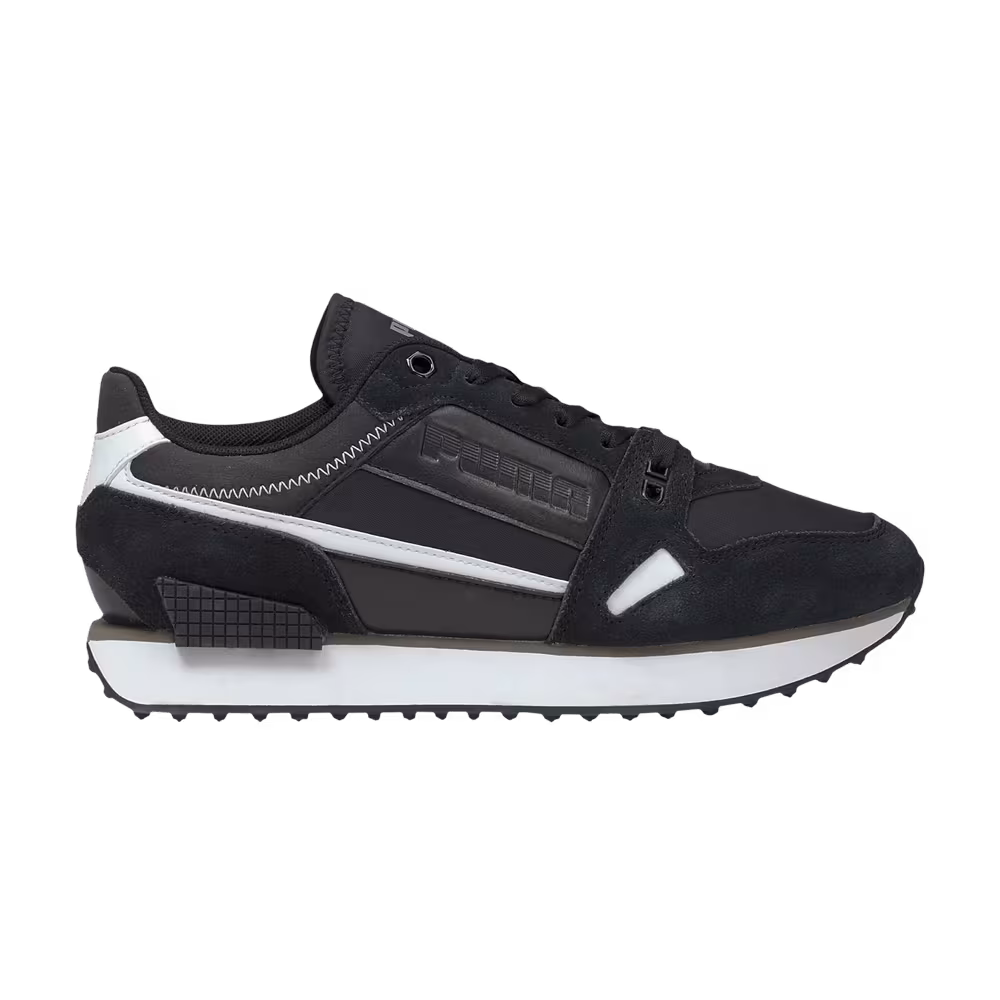 Puma Women's Mile Rider Chrome Desert - Black White