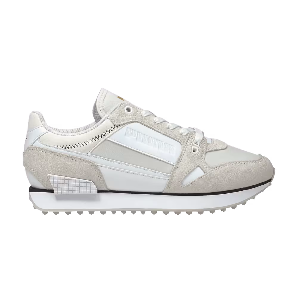 Puma Women's Mile Rider Chrome Desert - White Vaporous Grey