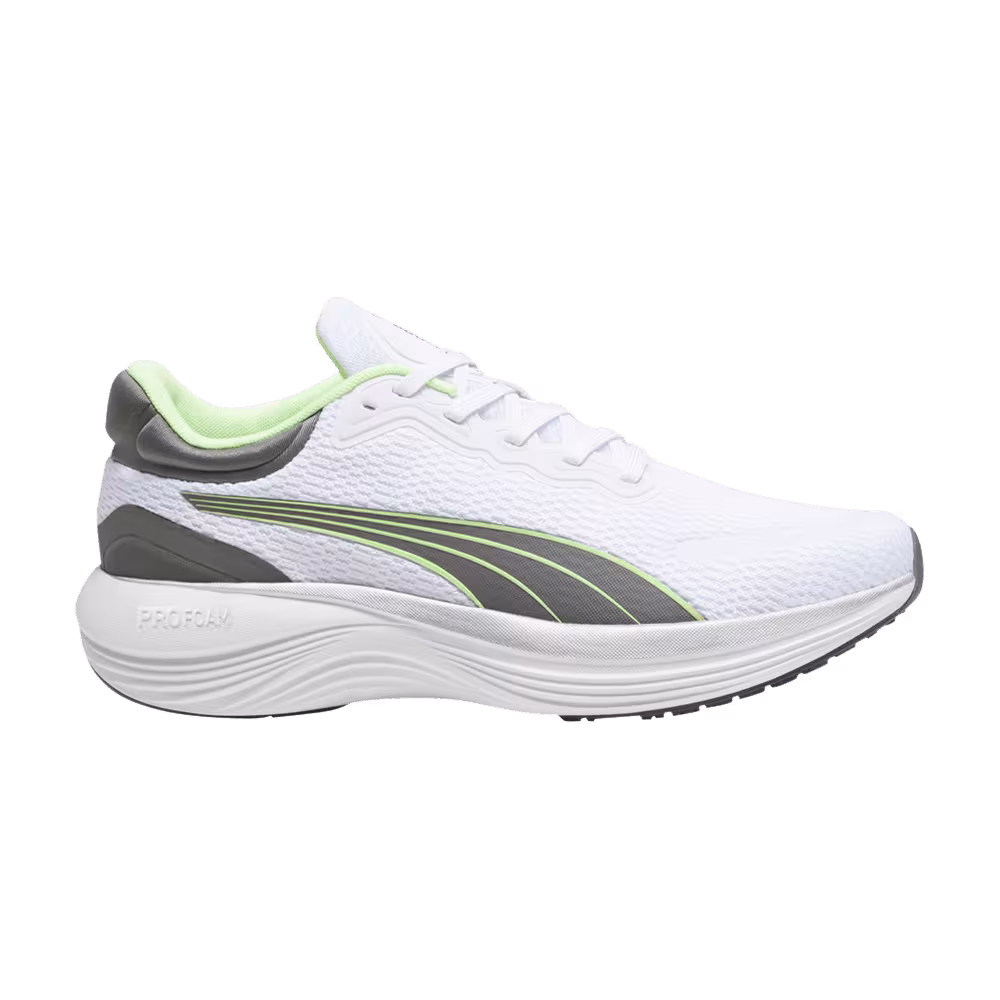 Puma Scend Pro White Speed Green Grey