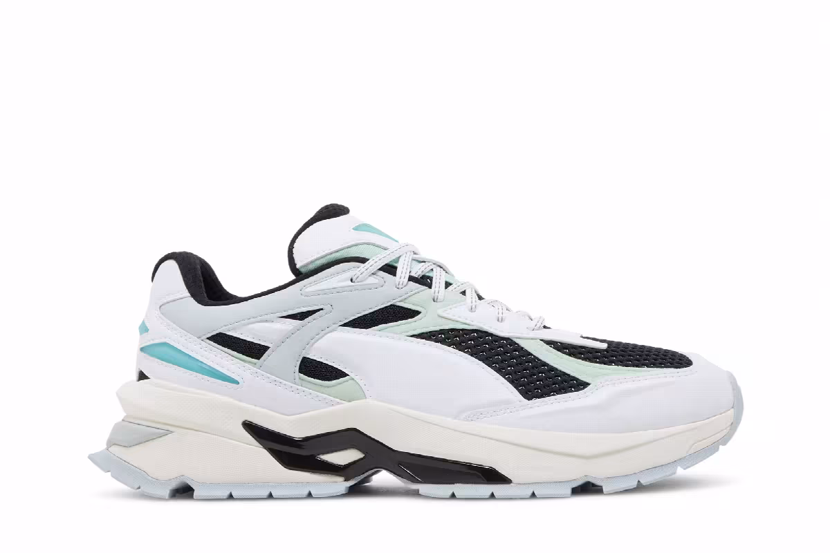 Puma Nano Odyssey White Black, view 2