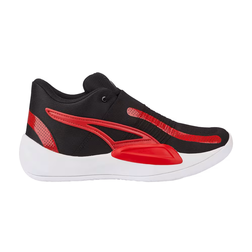 Puma Rise Nitro Black White Red