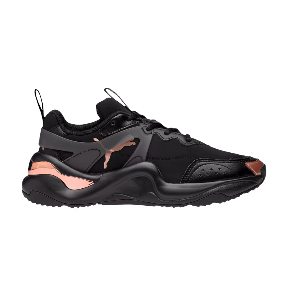 Charlotte Olympia x Puma Women's Rise Black Rose Gold